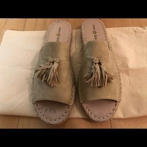 Seven diols espadrilles, size 10, worn once